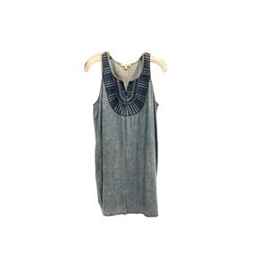 Skies Are Blue Chambray Dress